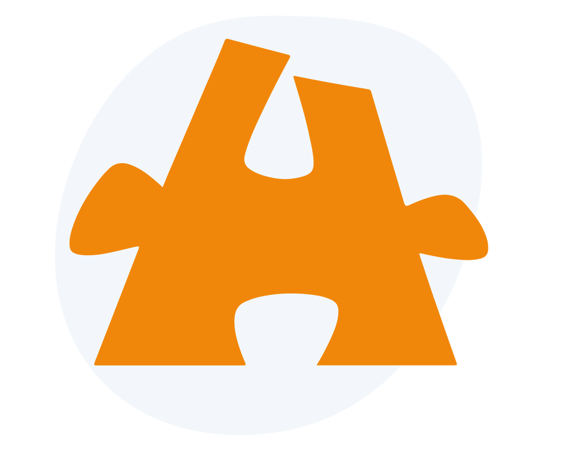 Autismeforeningens logo - en puslespilsbrik