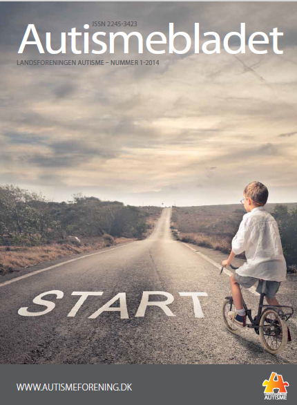 Forsiden af Autismebladet 2014 nummer 1 med temaet Inklusion
