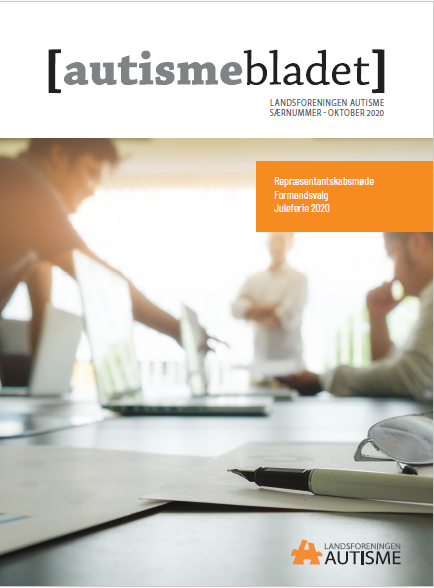 Forside af Autismebladet 2020, særnummer