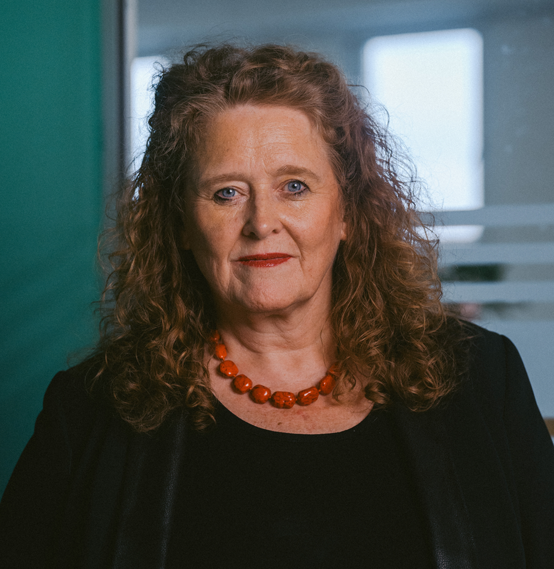 Portrætfoto af Charlotte Kaufmanas