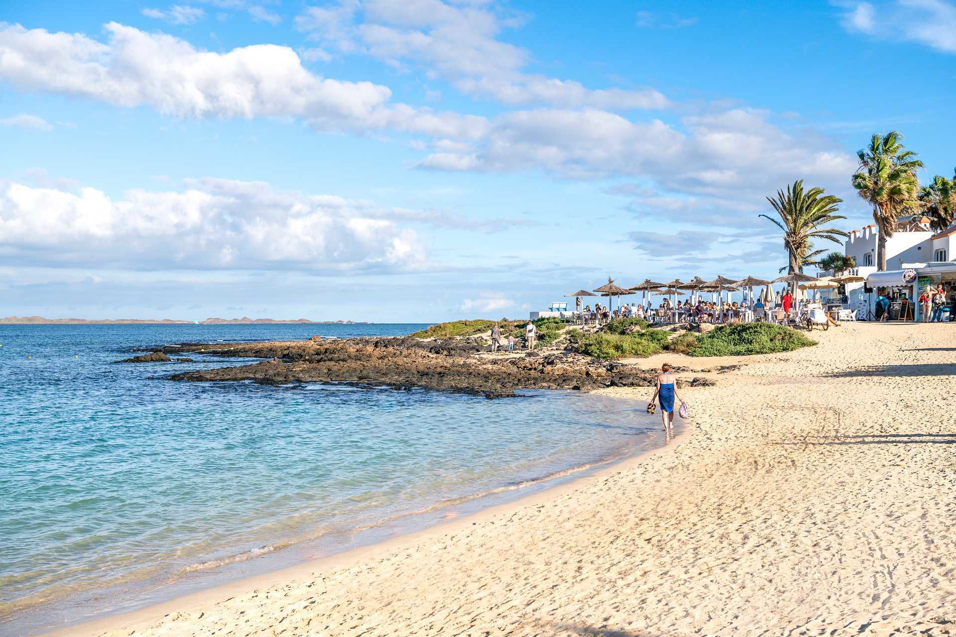 Sandstrand i Corralejo