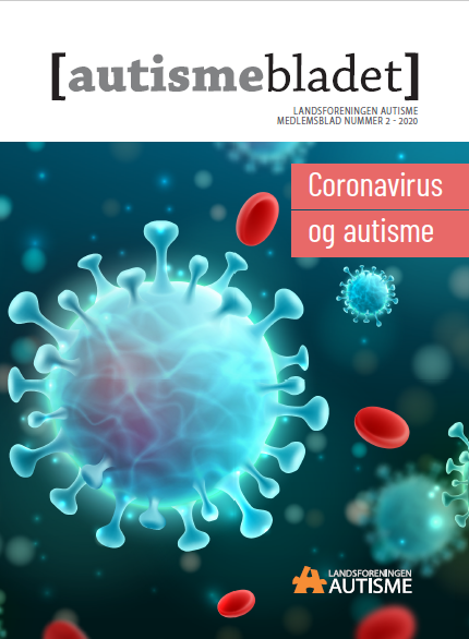 Forside af Autismebladet 2020 nr. 2 med temaet Coronavirus og autisme