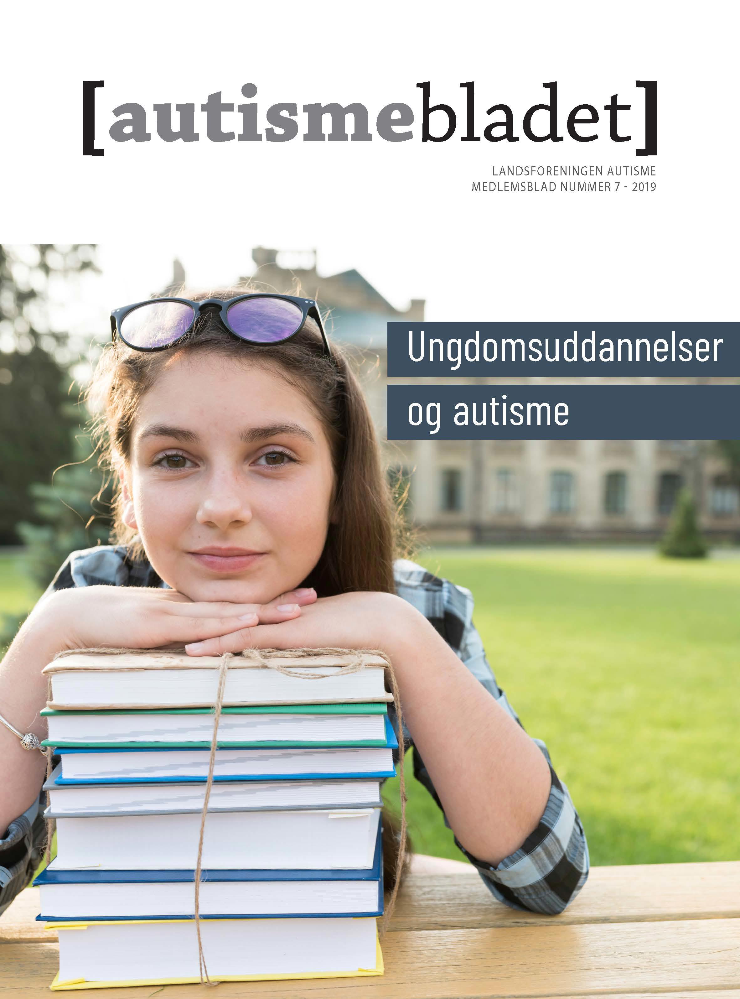 Forside af Autismebladet 2019, nr. 7, Ungdomsuddannelser og autisme