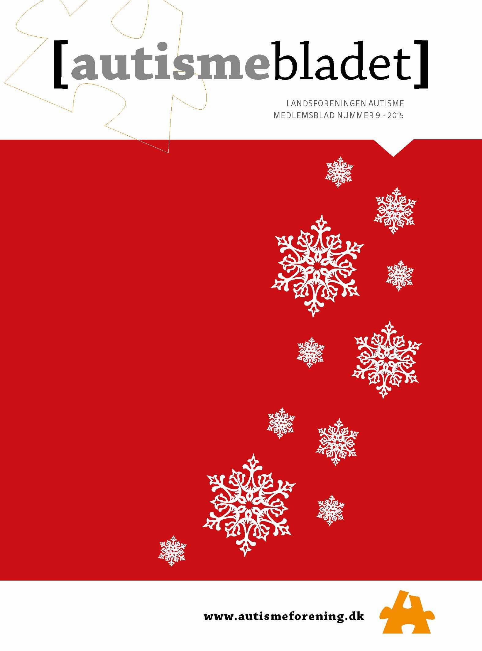 Forside af Autismebladet 2015, nr. 8, tema: Autistiske kvinder