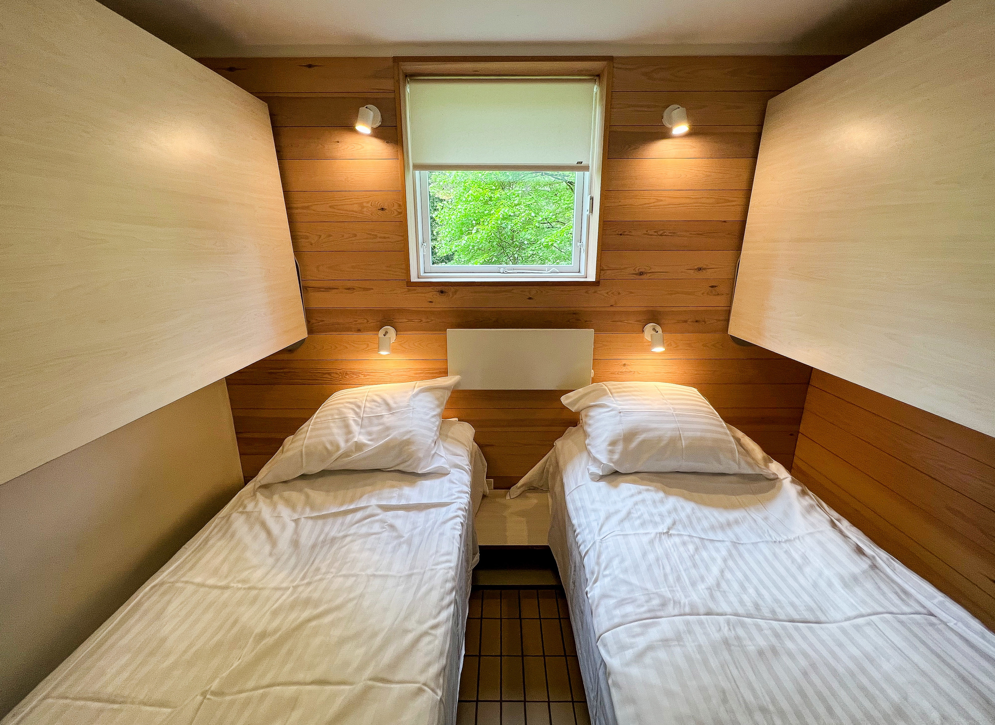 Soveværelse med 4 sovepladser i køje.