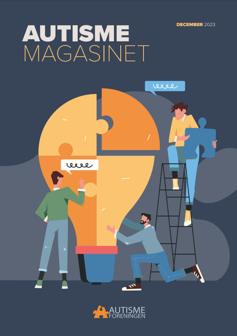 Forside af Autismemagasinet 2023, december